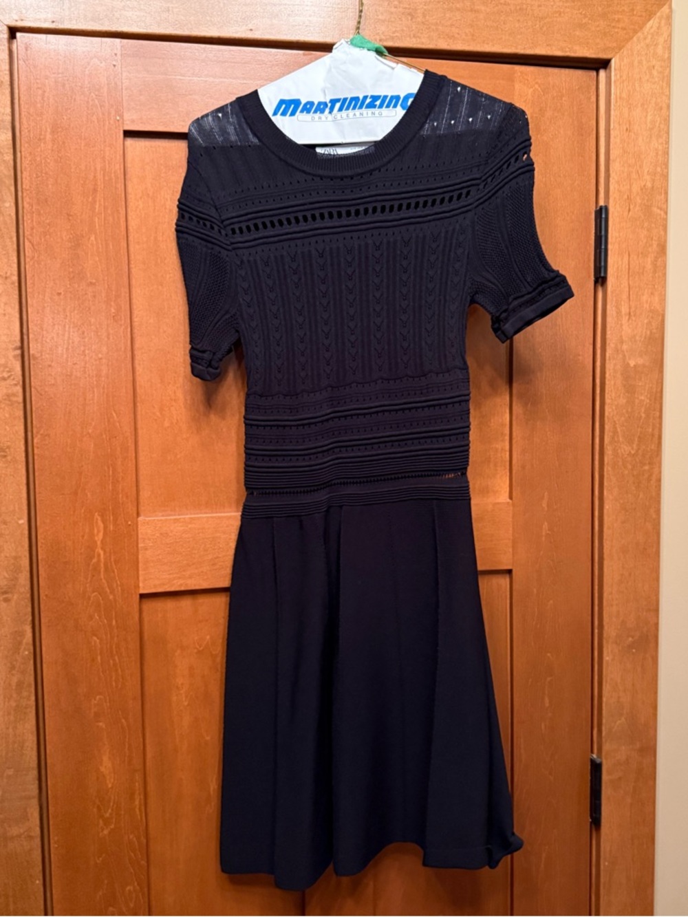 Black Zara dress